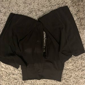 athleta black yoga pants